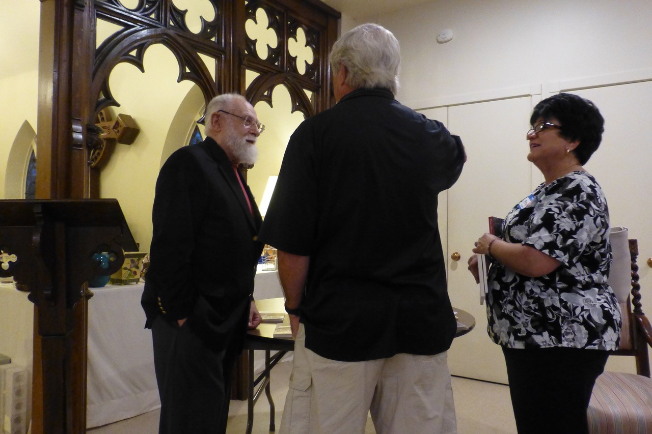 Del Marbrook and others Christ Church Poetry Series in honor of John Ashbery