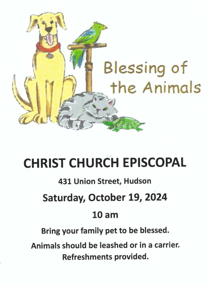 Blessing of the Animals 10:19:24